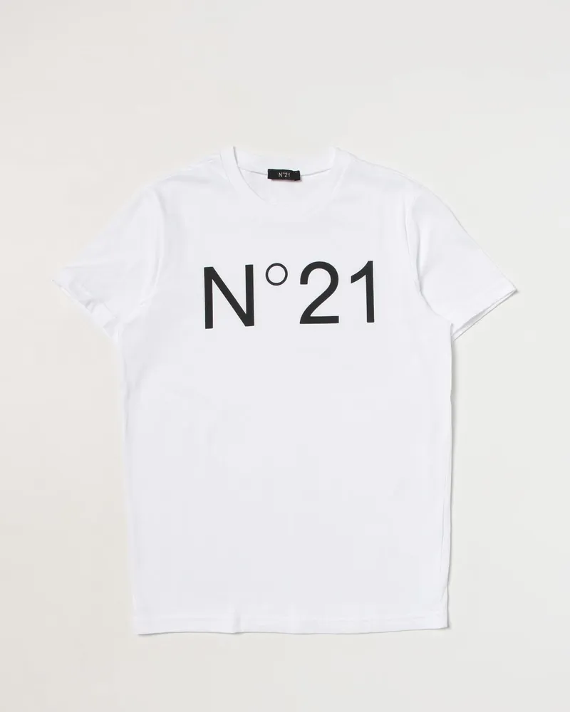 N° 21 T-shirt kinder Weiß