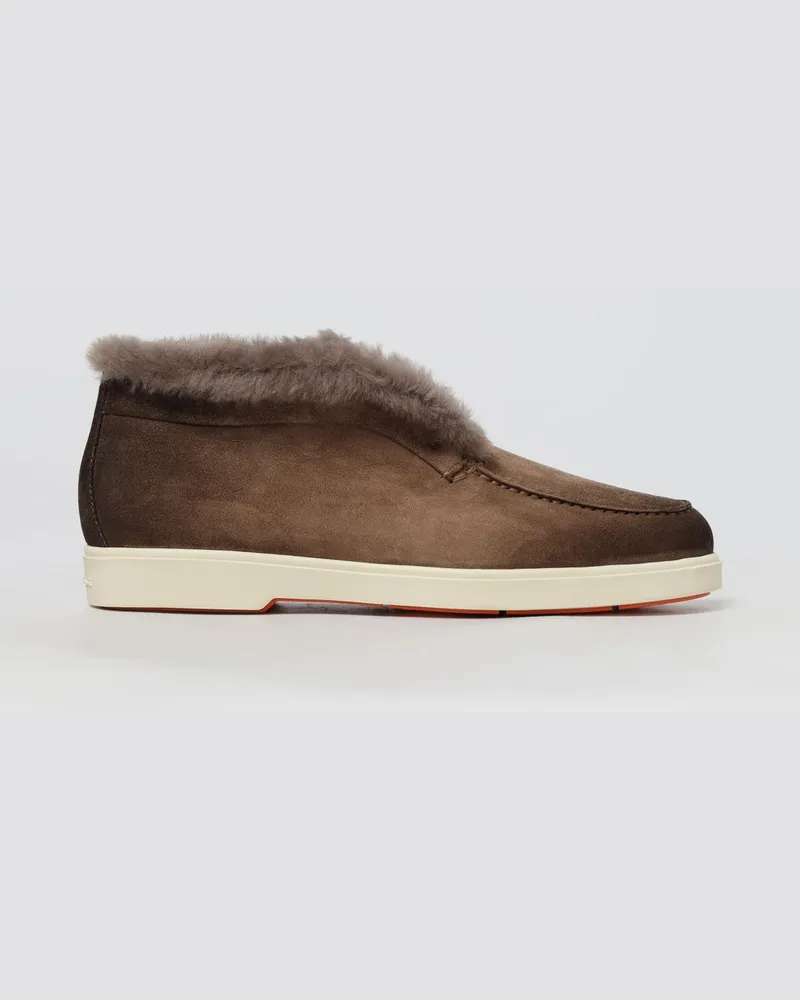 Santoni Schuhe damen Braun