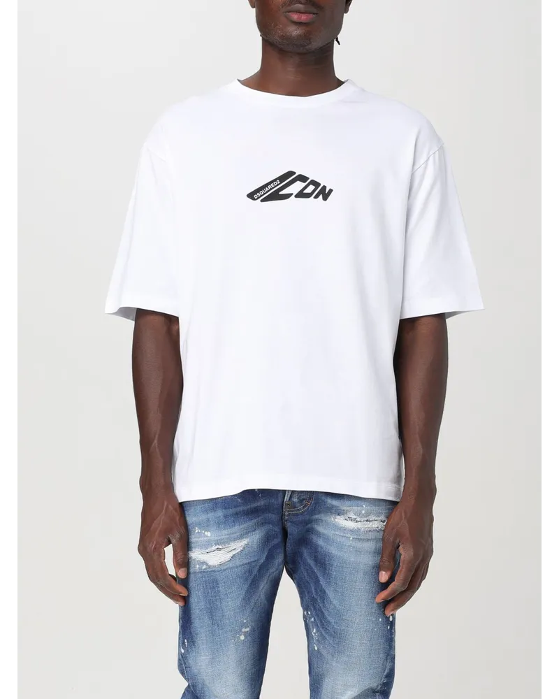 Dsquared2 T-shirt herren Weiß