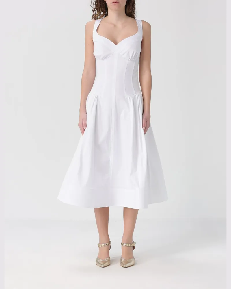 Elisabetta Franchi Kleid damen Weiß