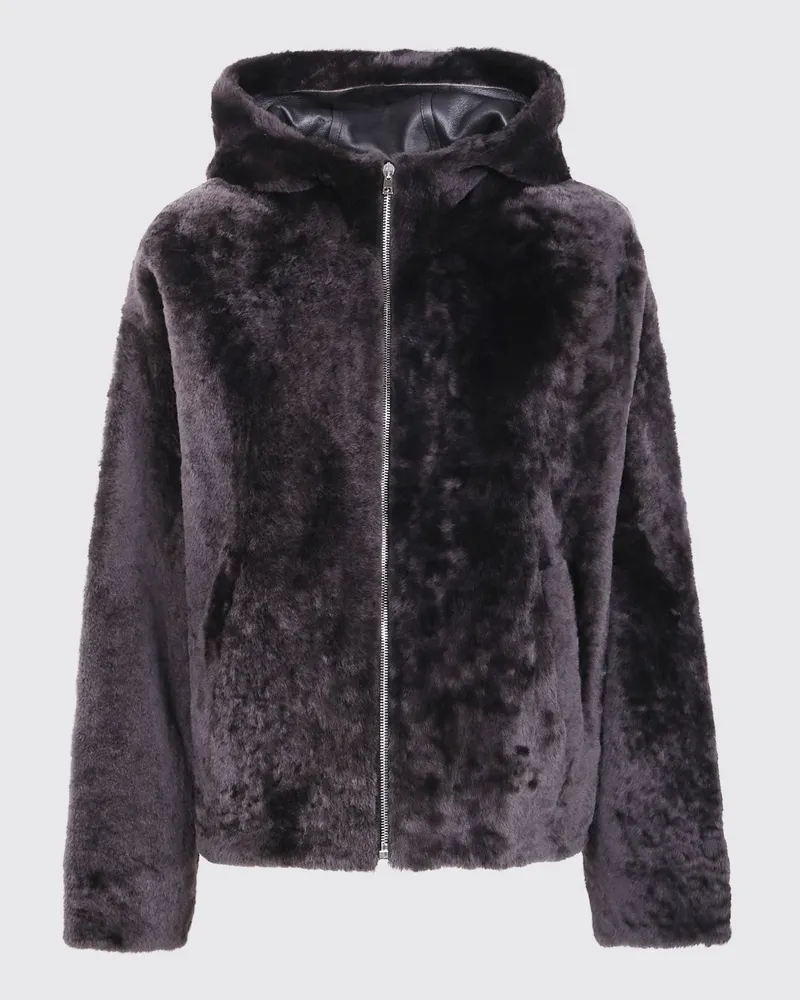 Yves Salomon Mantel damen Dark