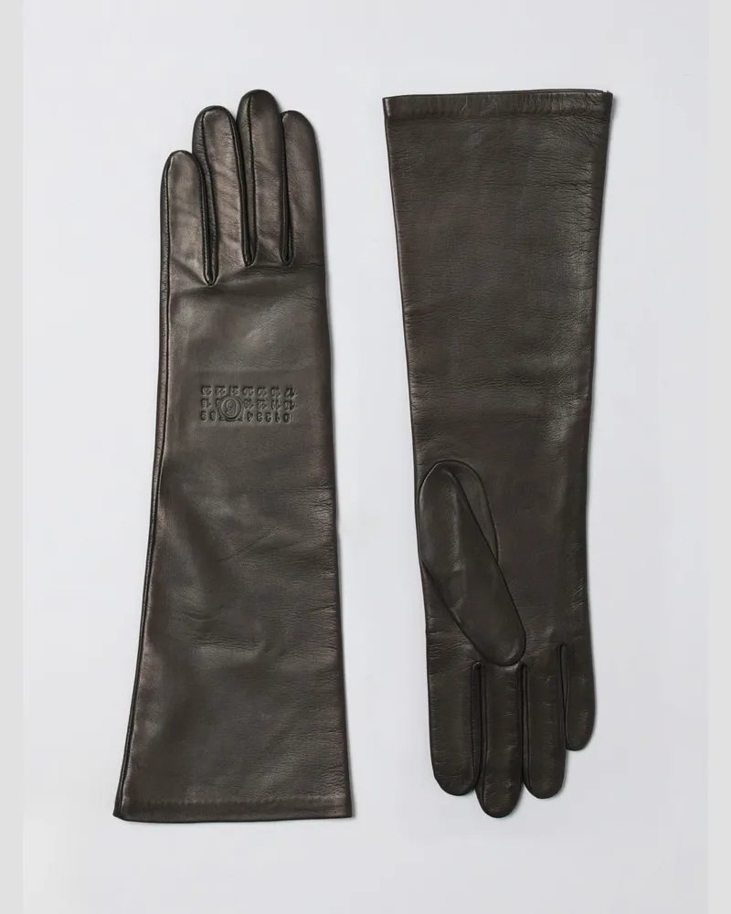 Maison Margiela Handschuhe damen Braun