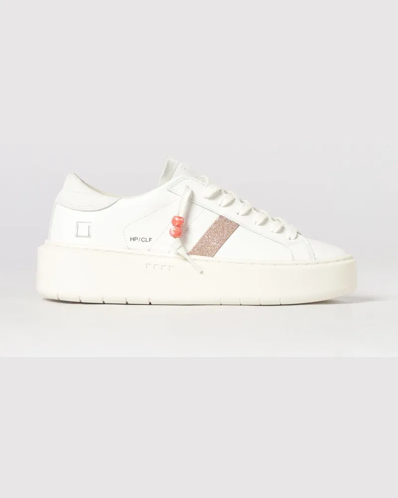 D.A.T.E. Hill Sneakers aus Leder Bronze