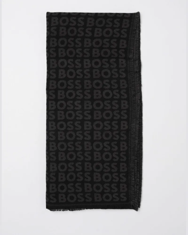 HUGO BOSS Schal herren Schwarz
