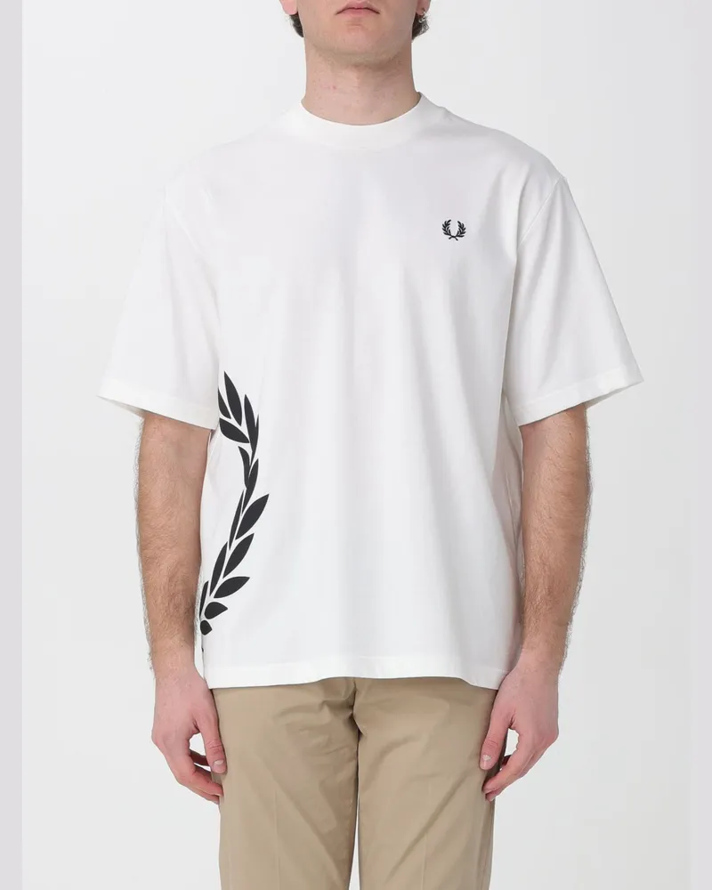 Fred Perry T-shirt herren Weiß