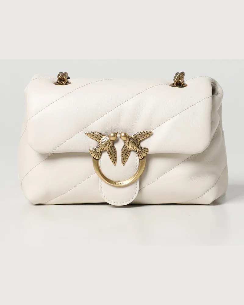 Pinko Schultertasche damen Ivory