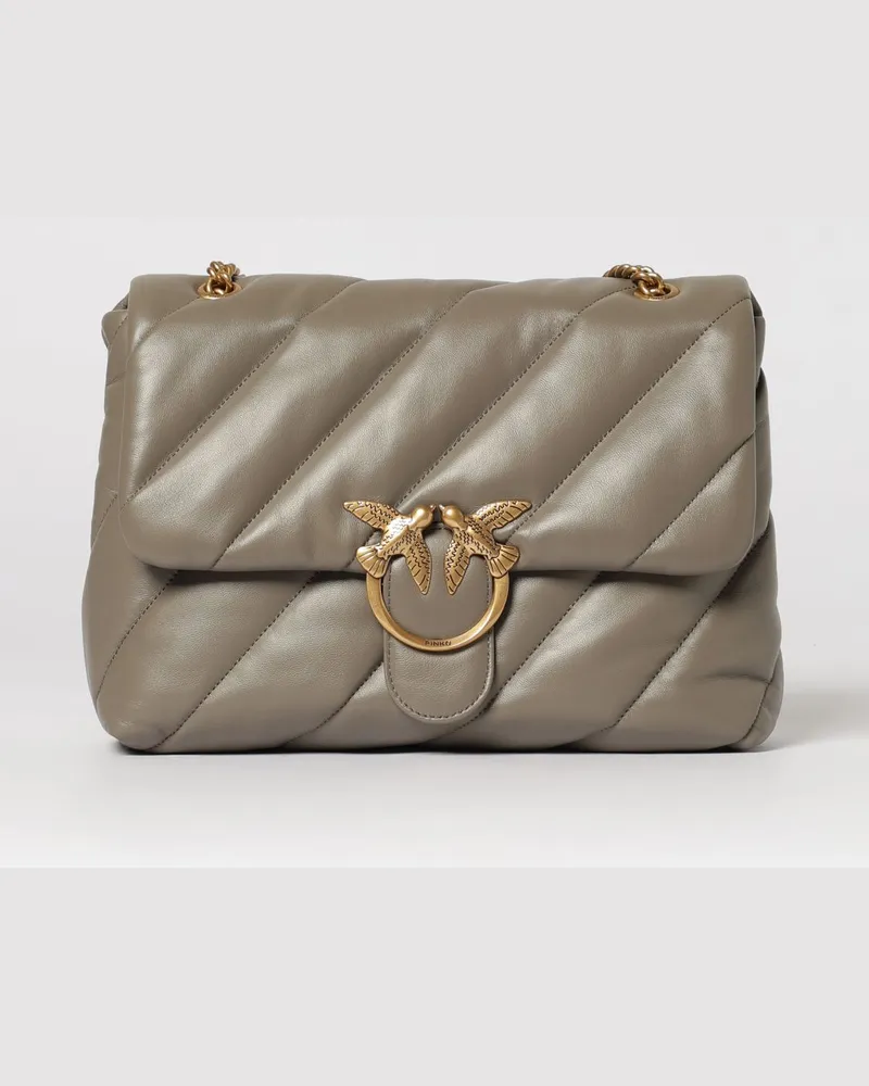 Pinko Schultertasche damen Grau