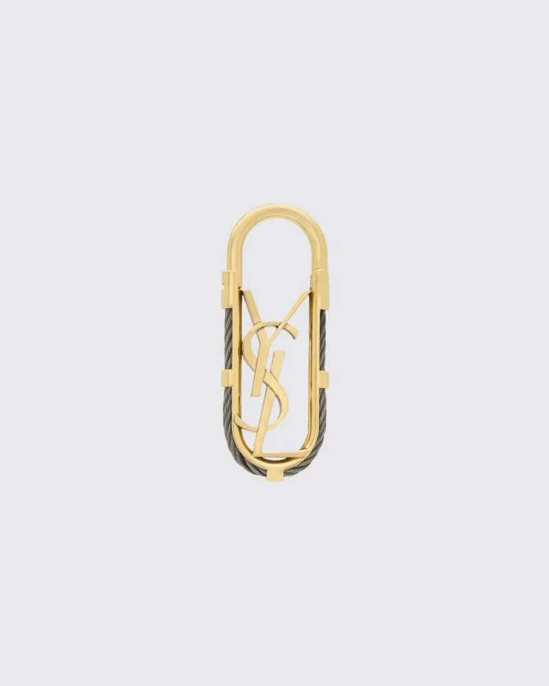 Saint Laurent Schlüsselanhänger herren Gold