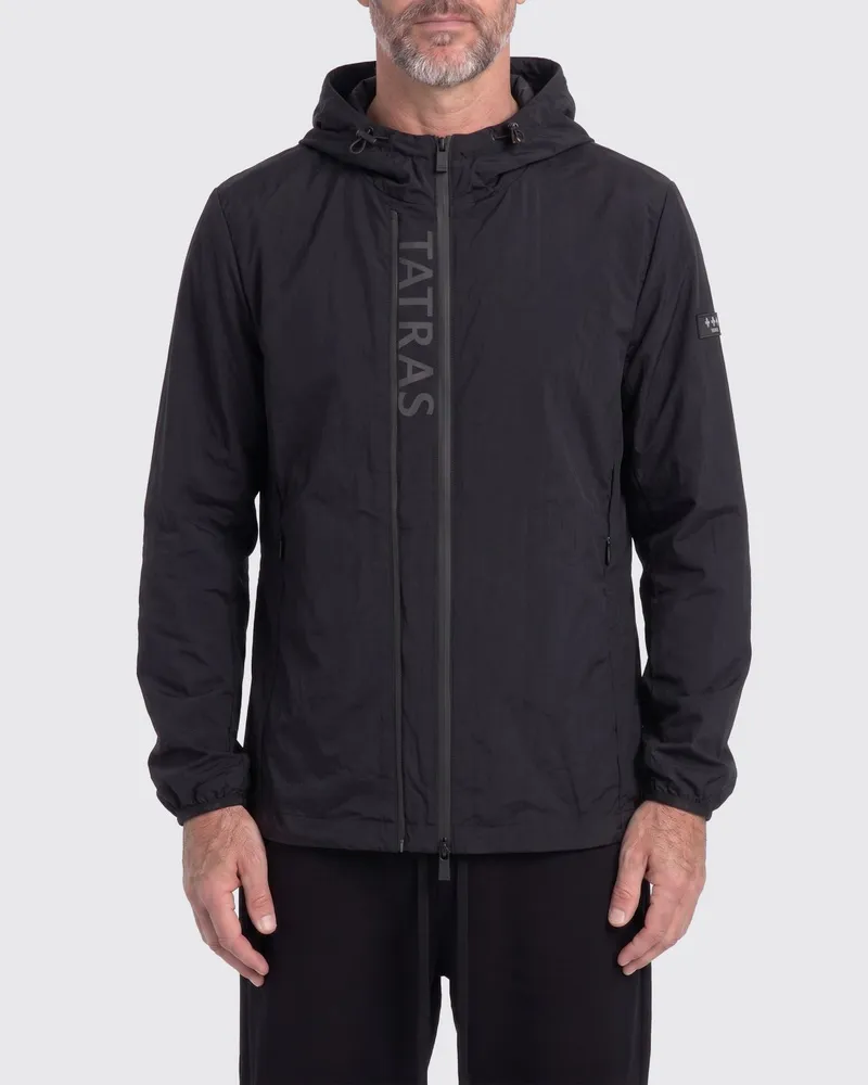TATRAS Nylon-Kapuzenwindjacke Schwarz