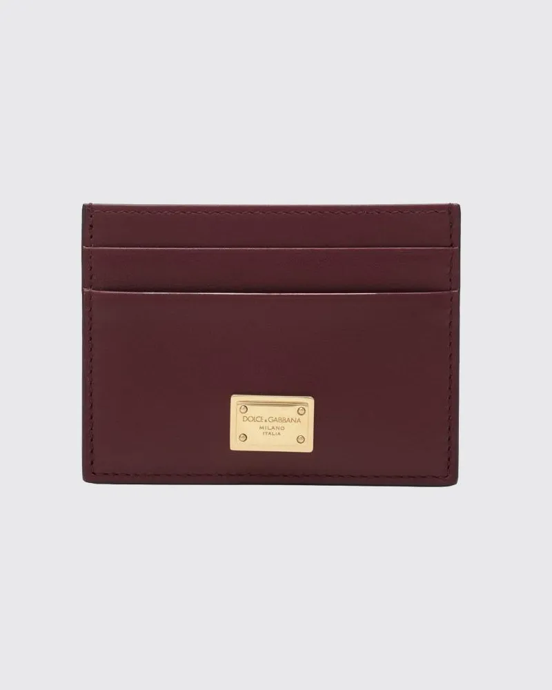 Dolce & Gabbana Geldbörse damen Dolce & Gabbana Burgunderrot