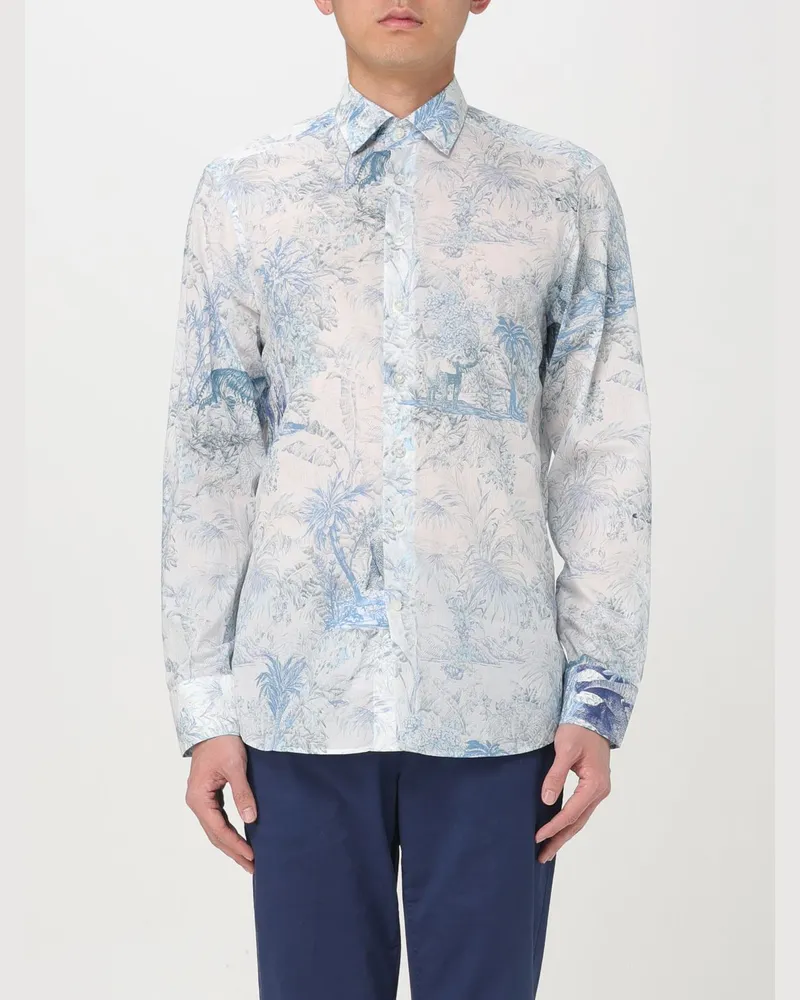 Etro Hemd herren Blau