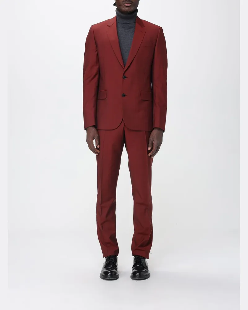 Paul Smith Anzug herren Burgunderrot