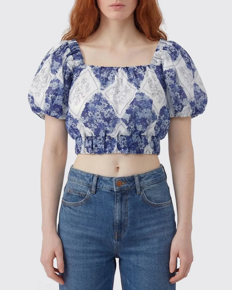 Twin-Set Top damen Blau