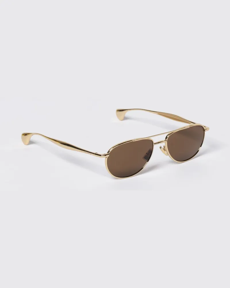 Bottega Veneta Sonnenbrille damen Gold
