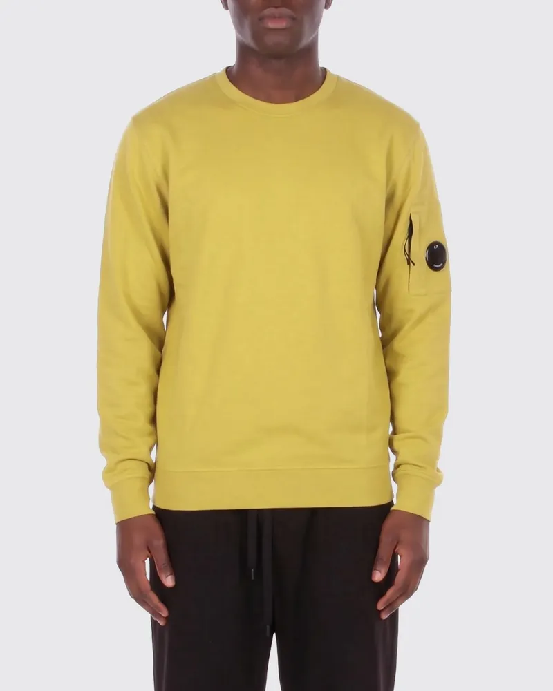 C.P. Company Baumwoll-Sweatshirt Grau