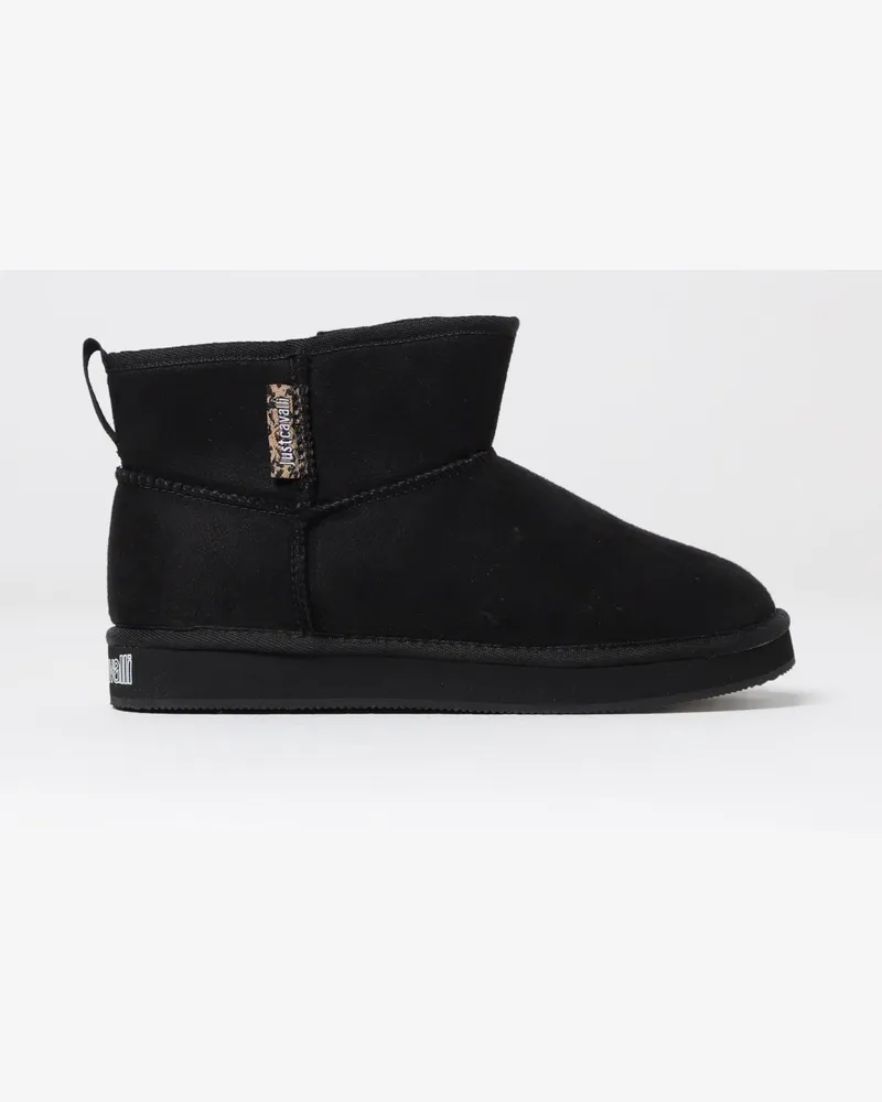 Just Cavalli Flache stiefeletten damen Schwarz