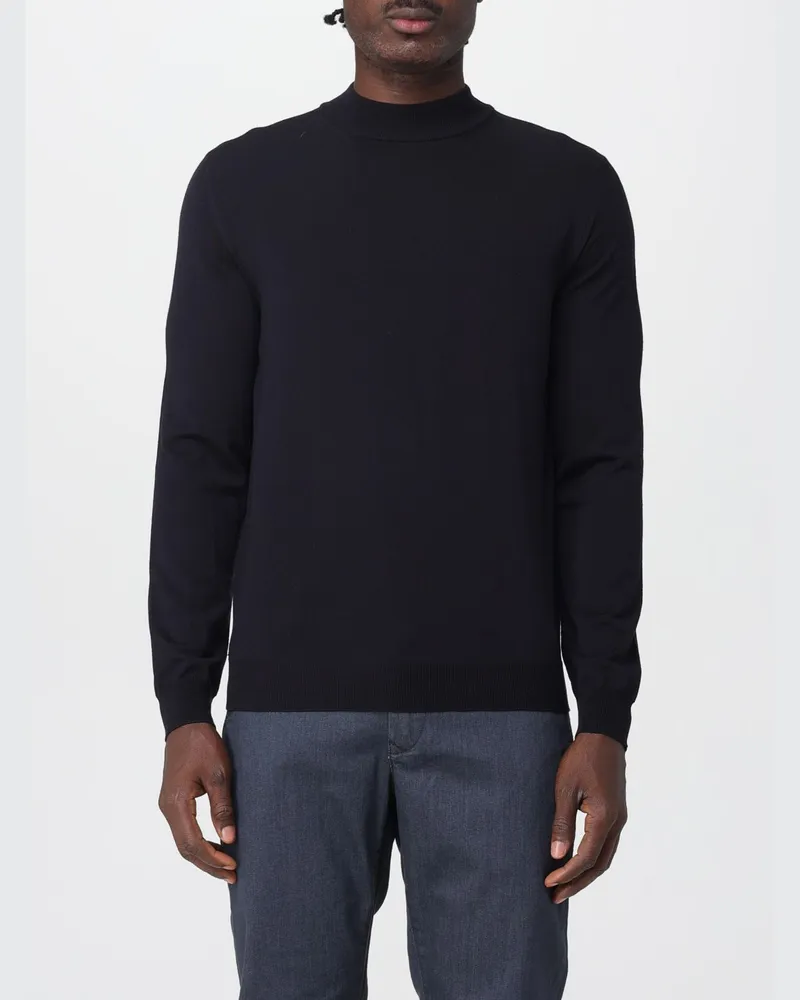 Zanone Sweatshirt herren Blau