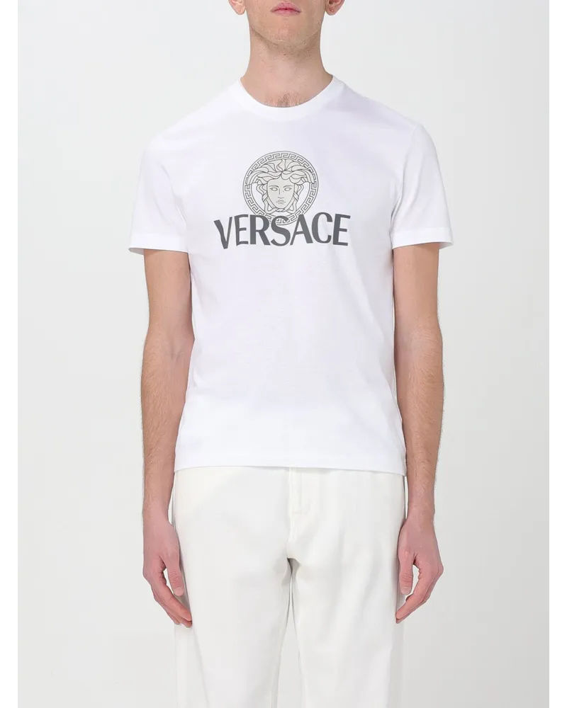 Versace T-shirt herren Weiß
