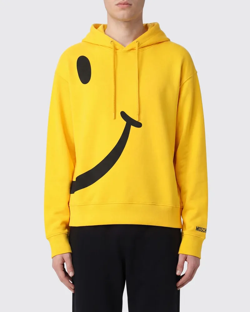 Moschino Sweatshirt herren Gelb