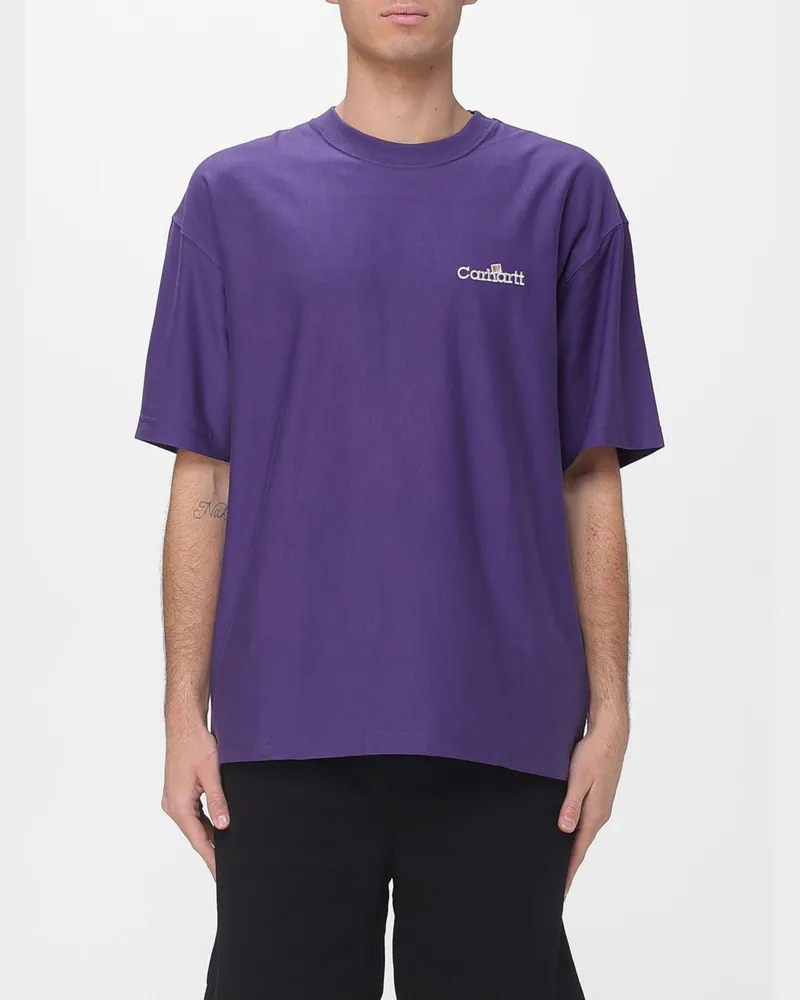 Carhartt WIP T-shirt herren Violett