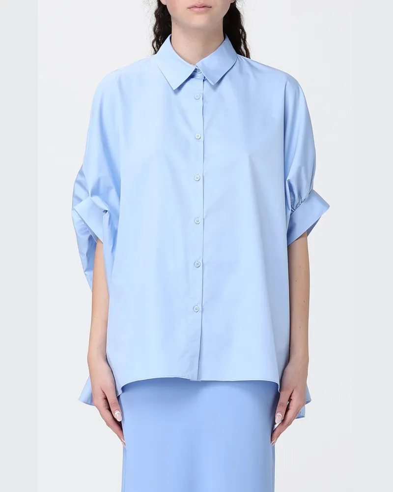 Hanita Hemdbluse damen Hellblau