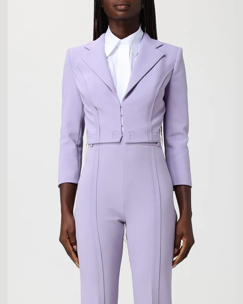 Elisabetta Franchi Jacke damen Lila