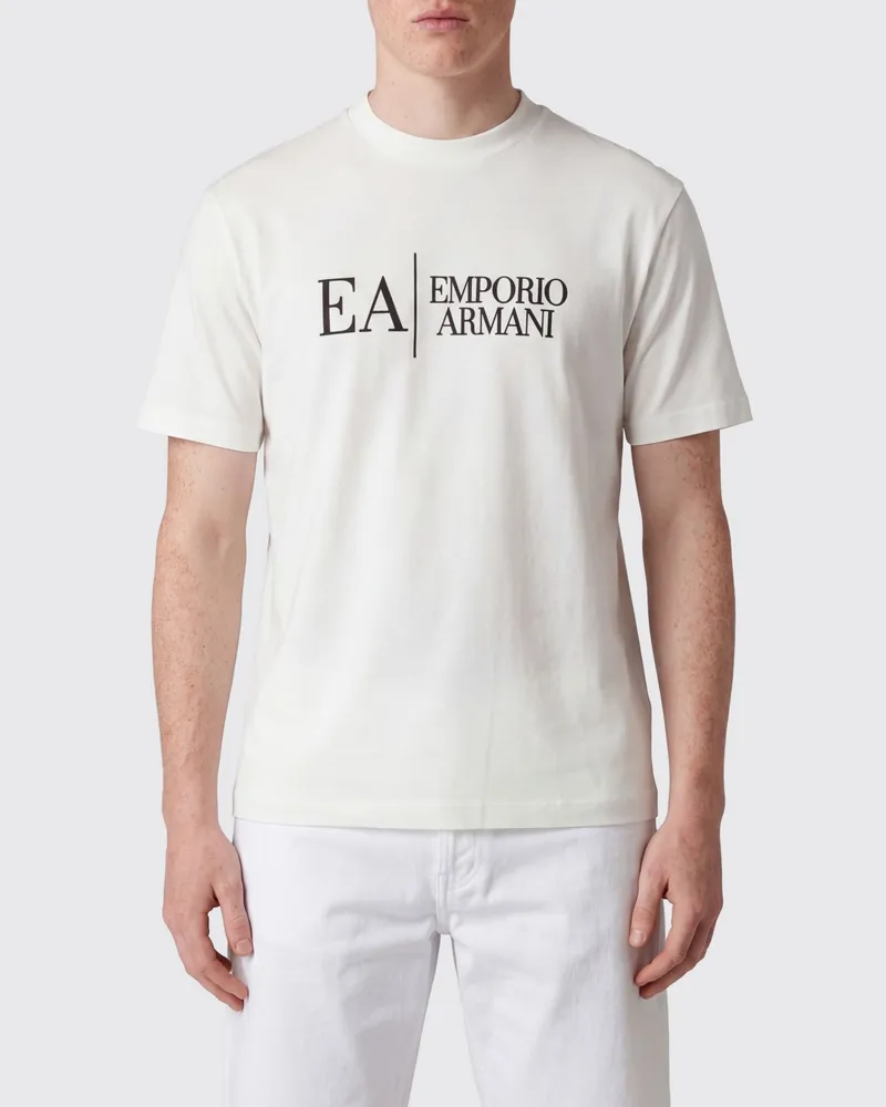 Emporio Armani T-shirt herren Weiß