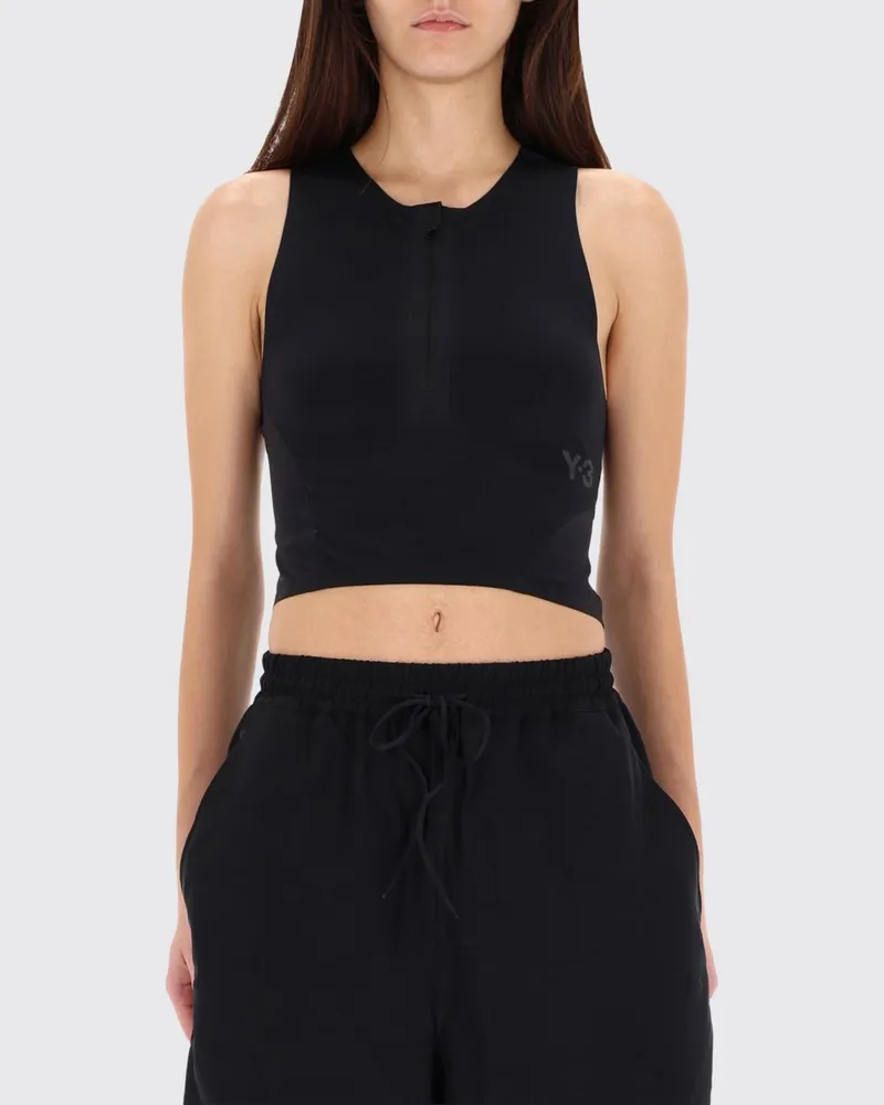 Y-3 Top damen Schwarz