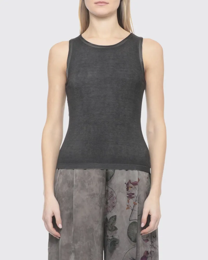 Avant Toi Top damen Schwarz