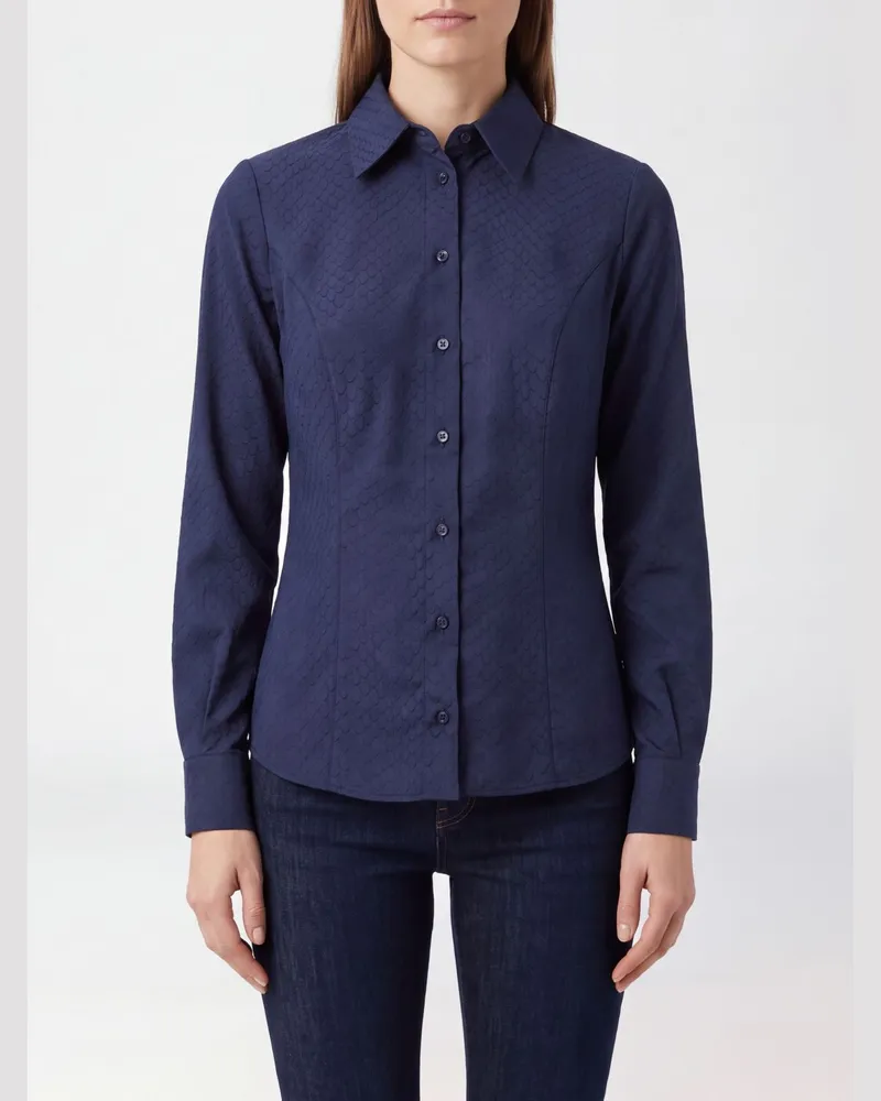 Elisabetta Franchi Hemdbluse damen Blau