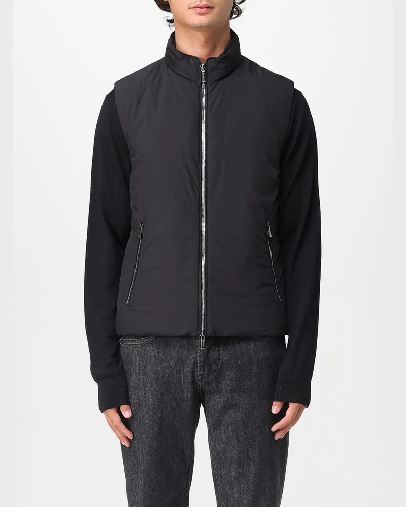 MOORER Mantel herren Schwarz