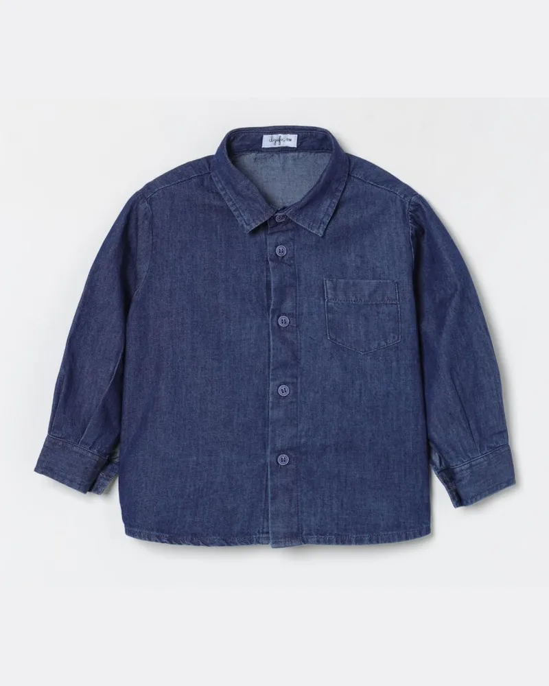 Il Gufo Hemd kinder Blau