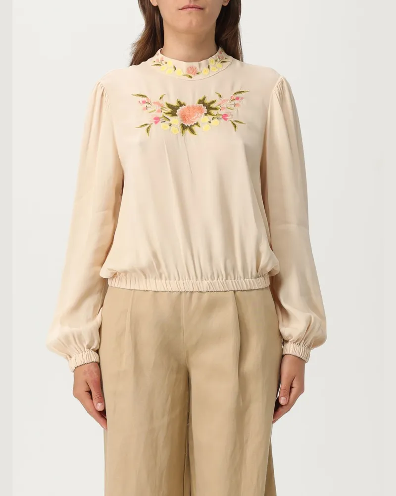 Twin-Set Top damen Beige