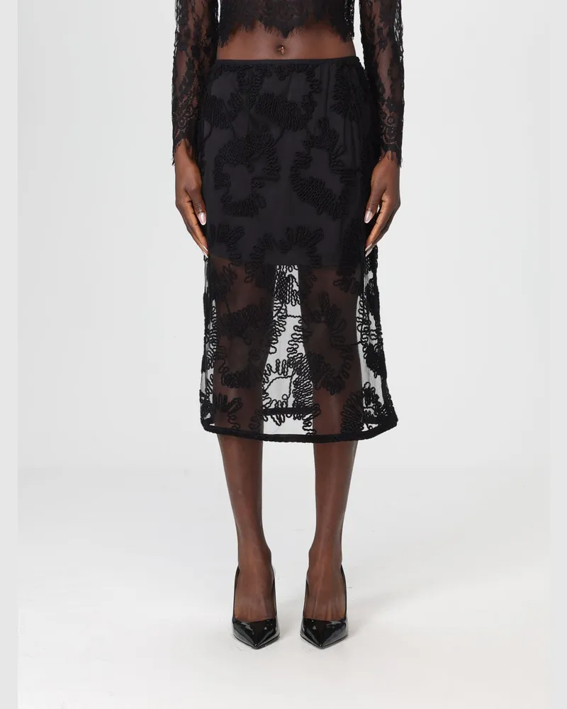 Simona Corsellini Rock damen Schwarz