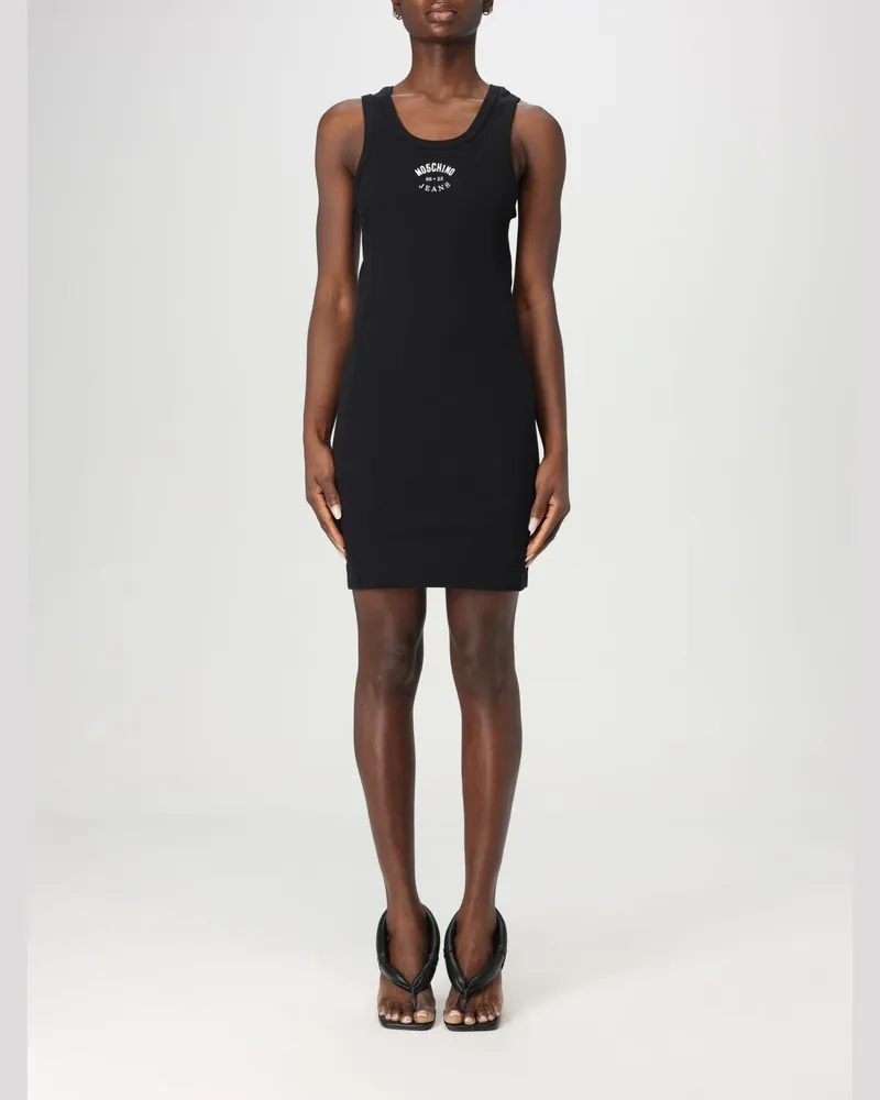 Moschino Kleider damen Schwarz