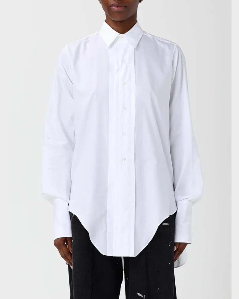 Maison Margiela Hemdbluse damen Weiß