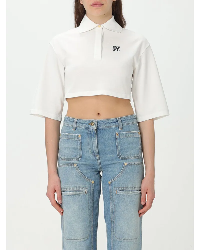 Palm Angels Polo damen Weiß