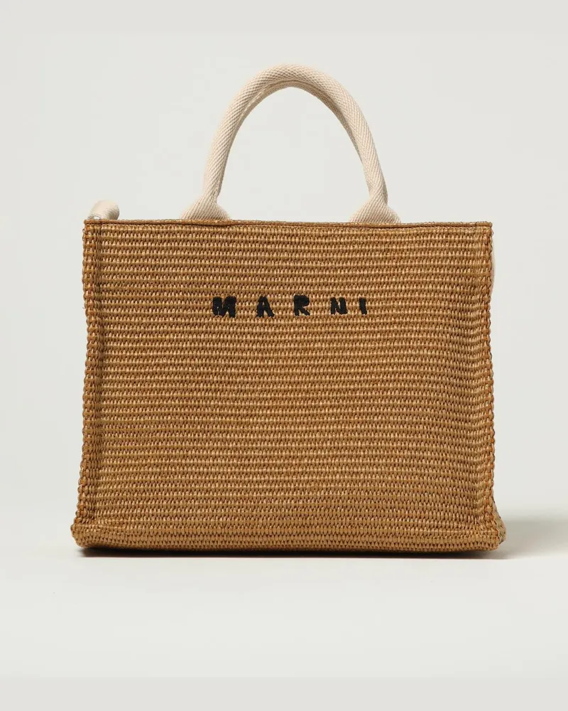 Marni Handtasche damen Beige