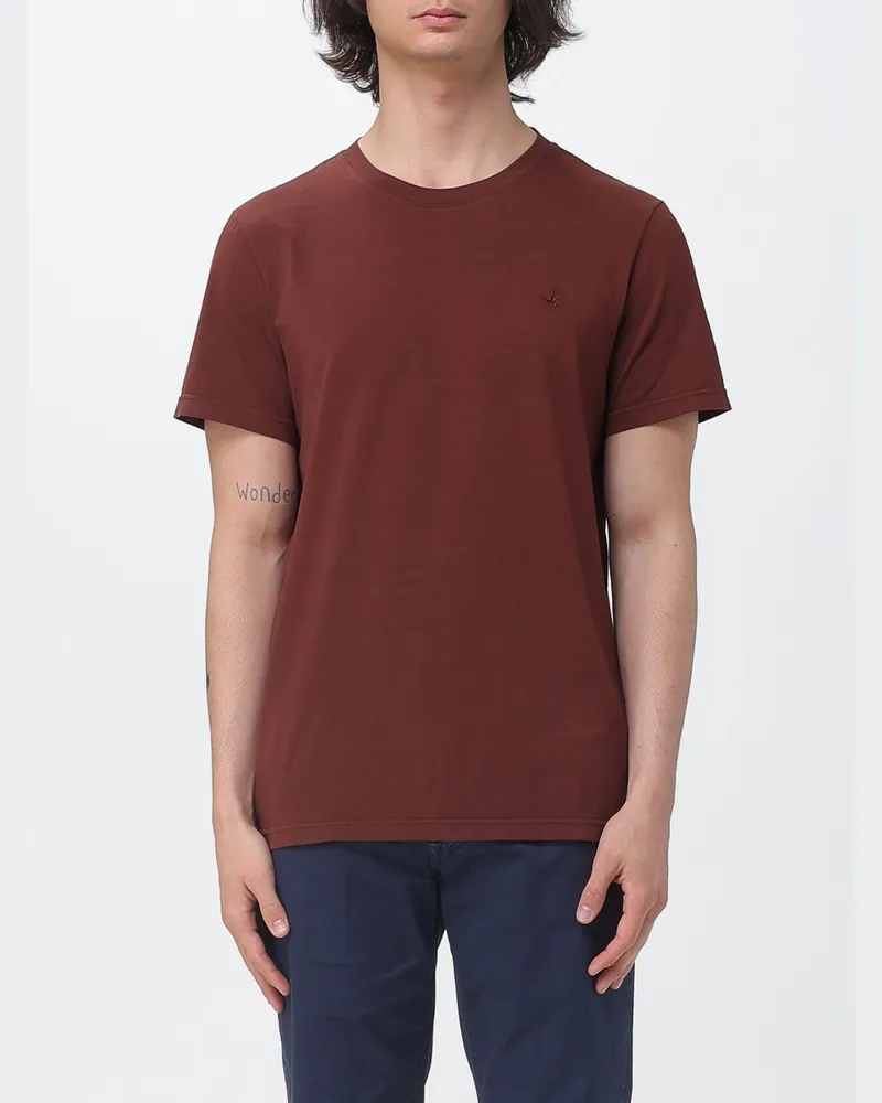 Brooksfield T-shirt herren Braun