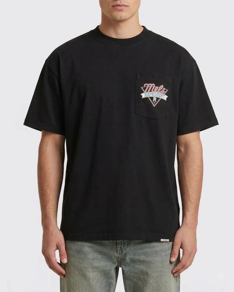 REPRESENT T-shirt herren Schwarz
