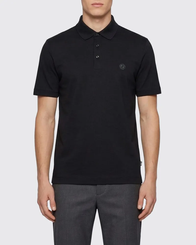HUGO BOSS Polo herren Schwarz