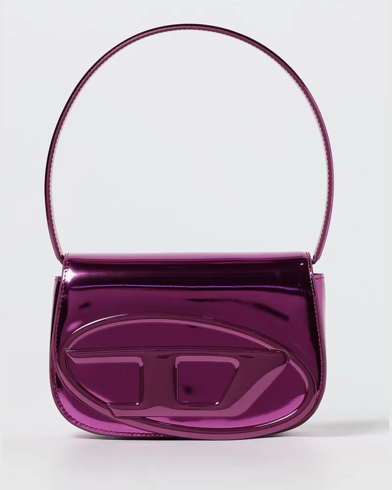 Diesel Schultertasche damen Fuchsia