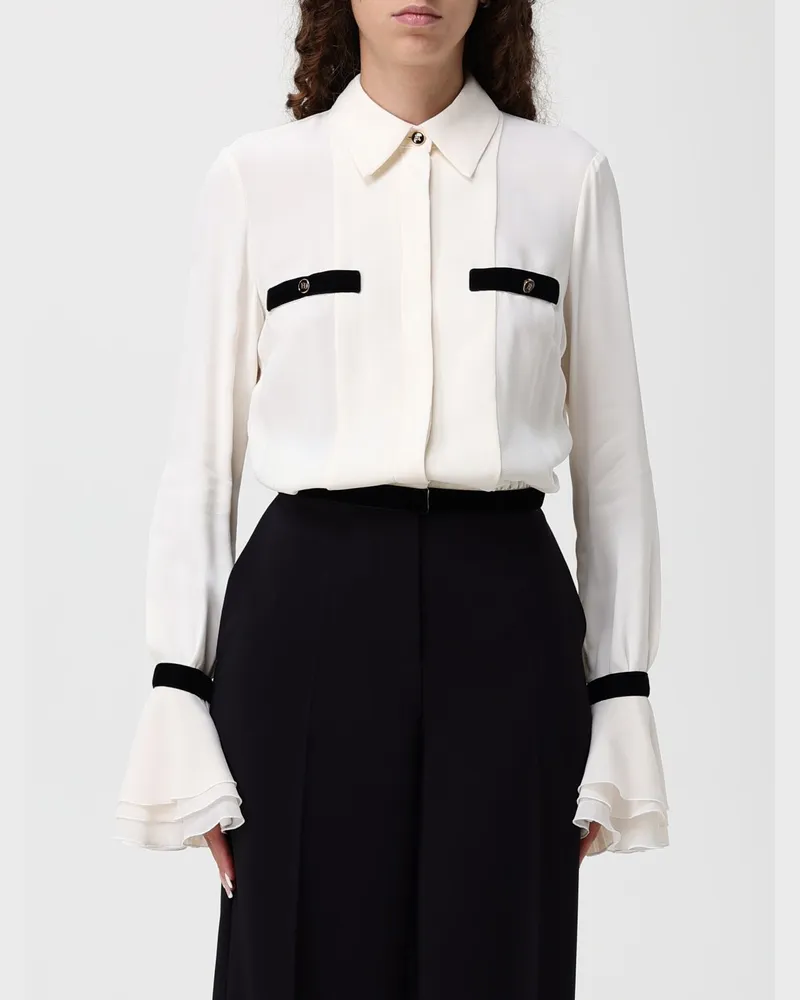 Elisabetta Franchi Hemdbluse damen Milch