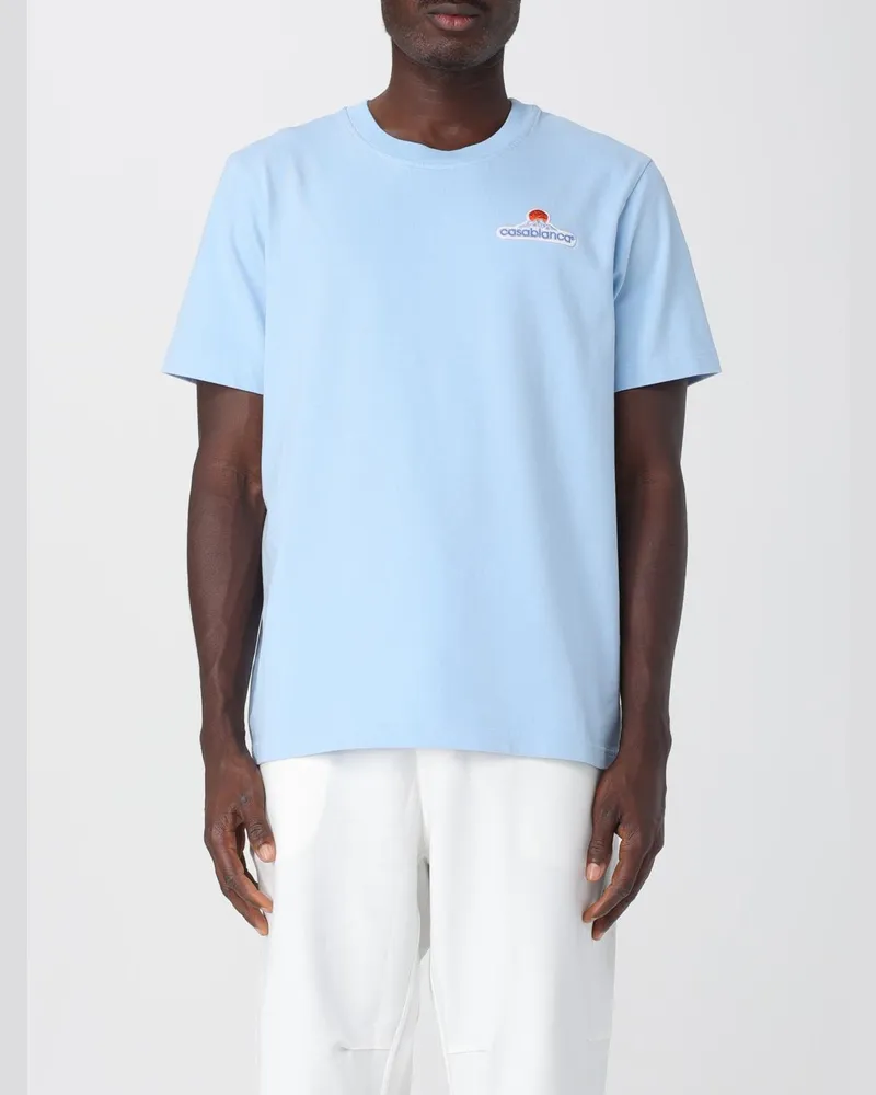 Casablanca Paris T-shirt herren Blau