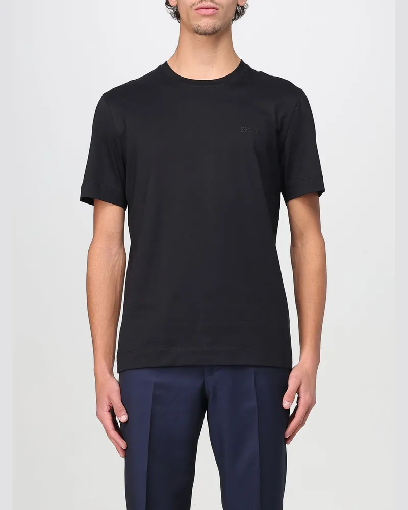 Ermenegildo Zegna T-shirt herren Schwarz