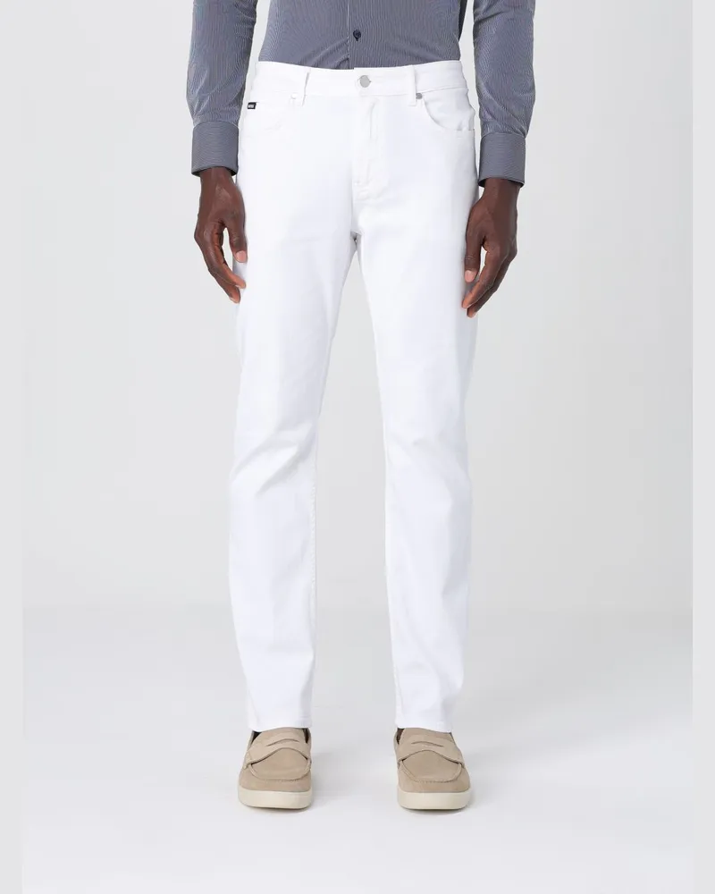 HUGO BOSS Jeans herren Weiß