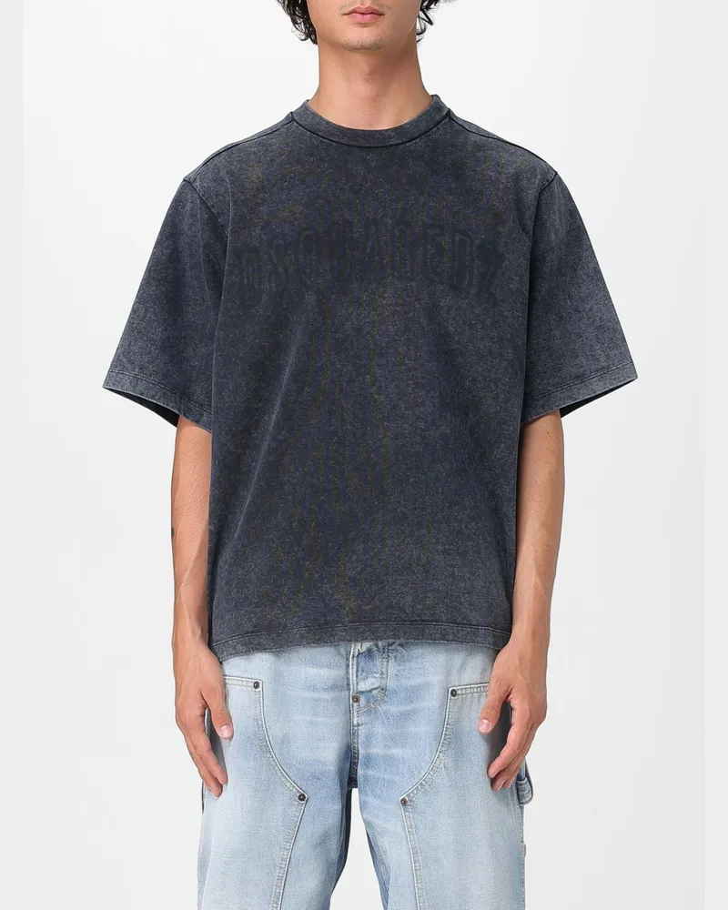 Dsquared2 T-shirt herren Graphit