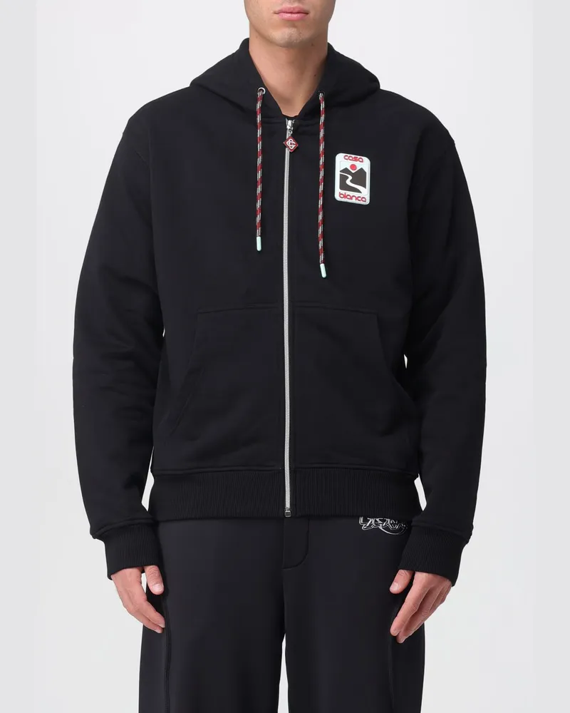 Casablanca Paris Sweatshirt herren Schwarz