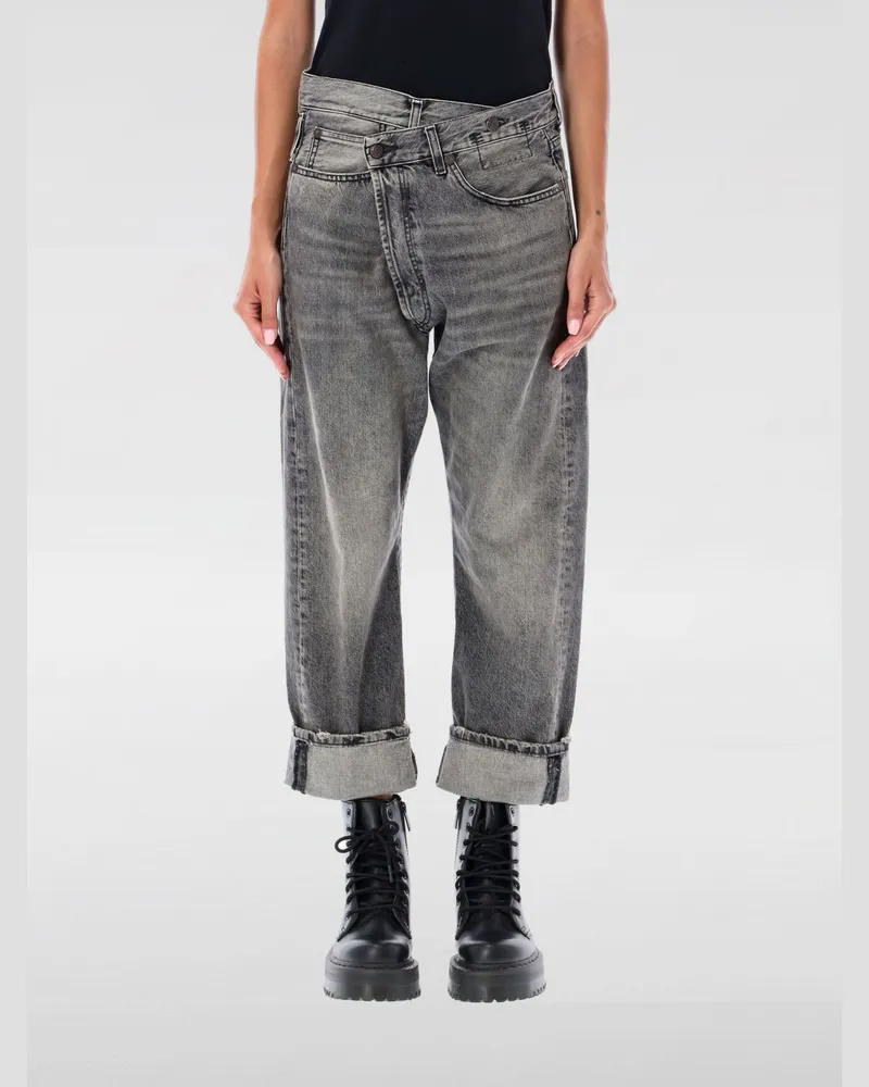 R13 Jeans damen Schwarz