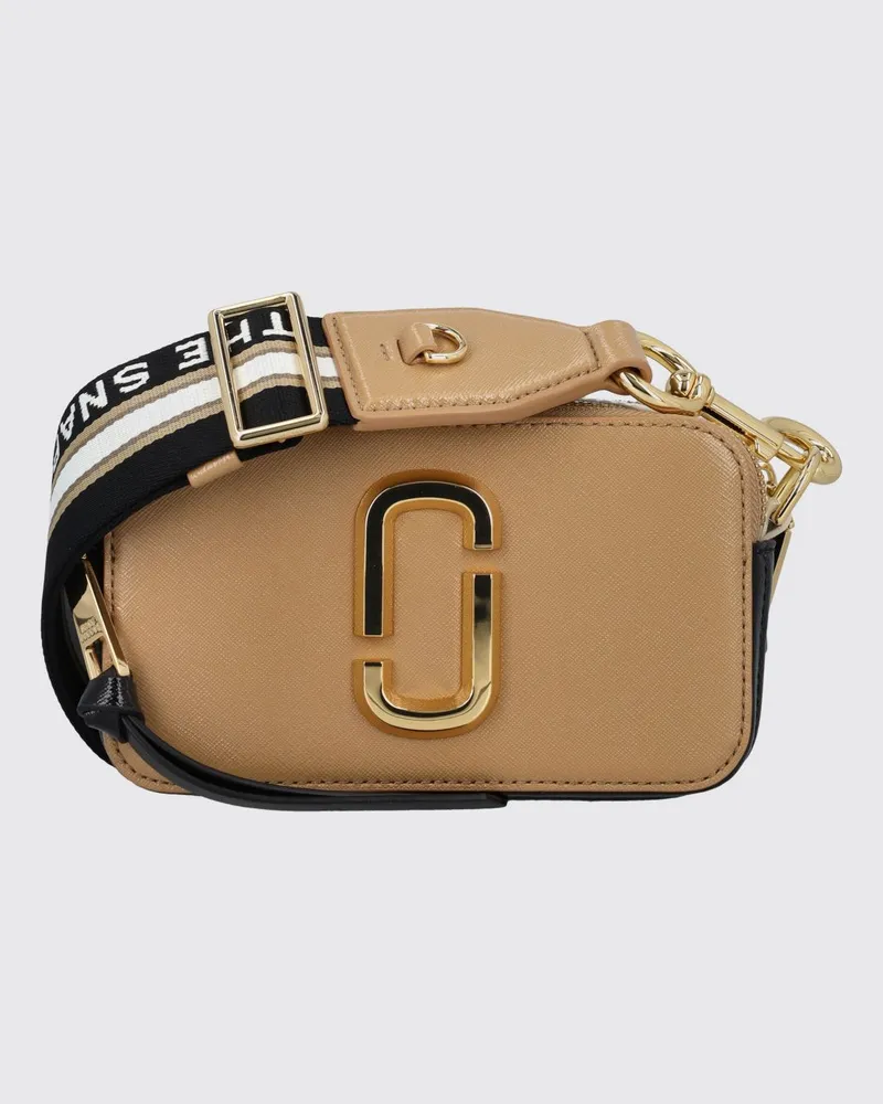 Marc Jacobs The Snapshot Tasche aus Saffiano-Leder Camel